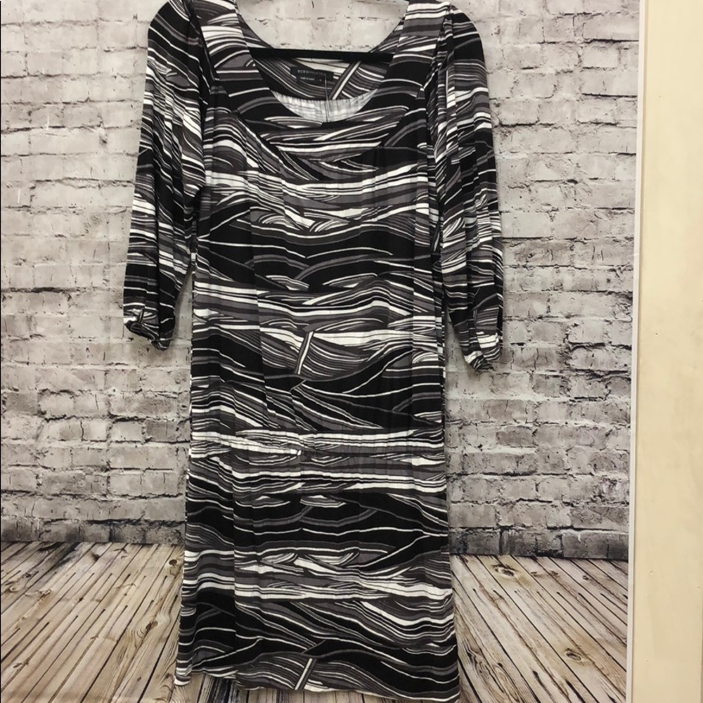 BCBG blouson mini dress
